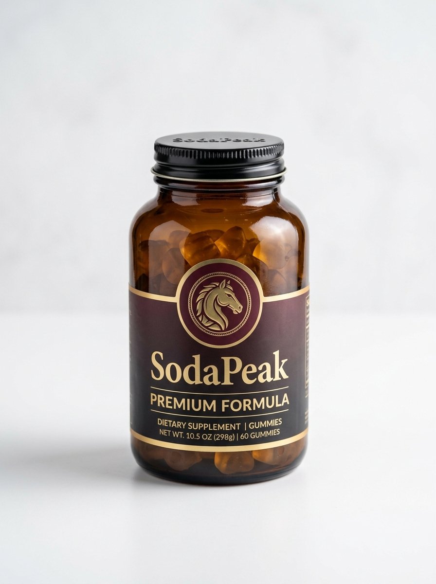 SodaPeak Premium Formula single supplement bottle